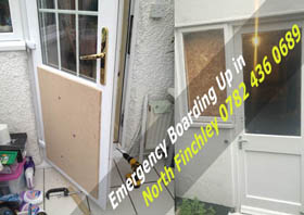 Emergency Boarding Up in North Finchley