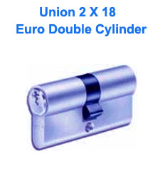 Union 2 x 18 Euro Double Cylinder - ABC Locksmiths